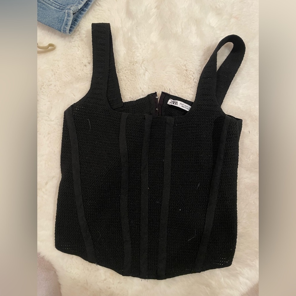 Zara corset top